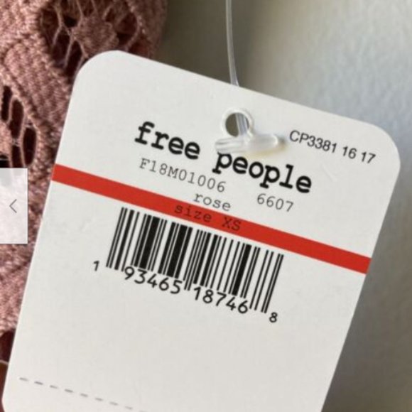 NWT Intimately Free People Adella Slip/Dress In Rose Size XS - Picture 3 of 4